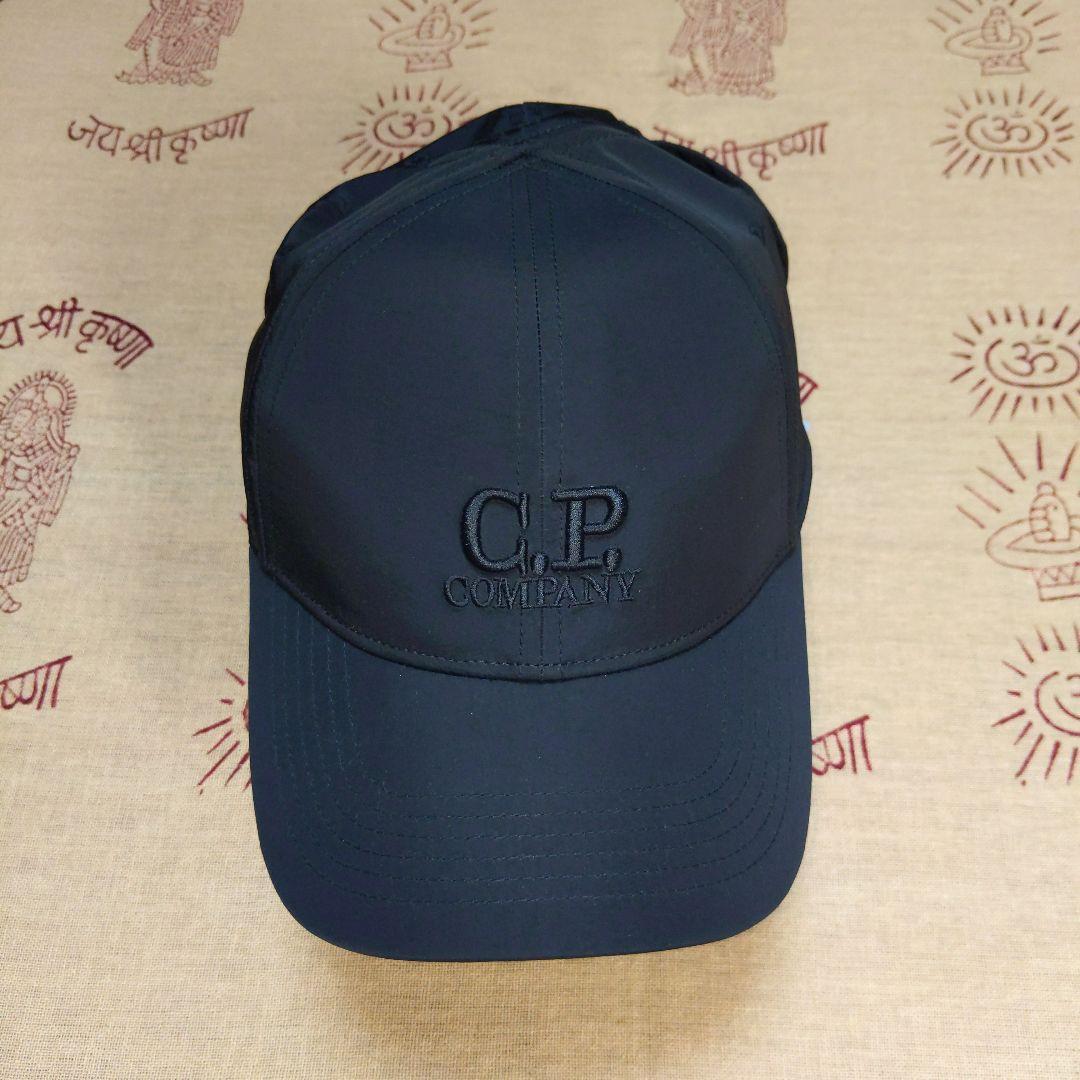 Used C.P. COMPANY Black Cap with Goggles BEAMS