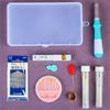 Sewing Needle Set Embroidery Needle with Threaders, Seam Ripper, Metal Thimble, Soft Ruler Tape Measure for Handsewing