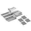 10 Pcs Drywall Fastener Clips, Suitable For 1/2" And 5/8" Panels, For Damaged Wall Repair