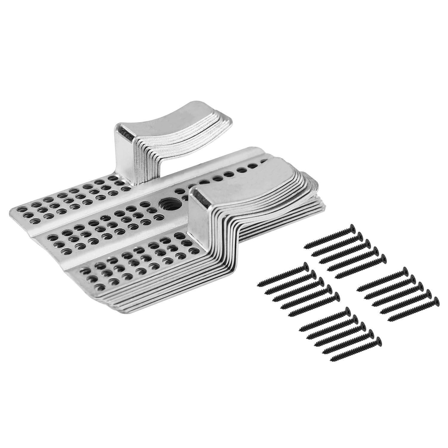

10 Pcs Drywall Fastener Clips, Suitable For 1/2 And 5/8 Panels, For Damaged Wall Repair 10pcs