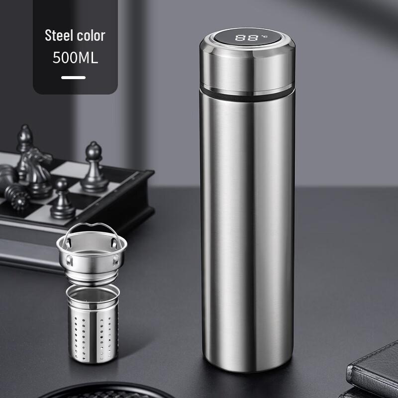 Shangqi Smart Temperature Display Tea Infuser Thermos