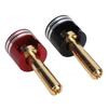 Heatsink  Plug Grip Aluminium Alloy and Copper Banana Plug Connectors with Heatsink