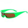 Fashion One-piece Punk Sunglasses UV Personality New Outdoor Cycling Sunglasses