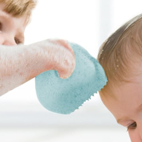 Baby bath brush, baby shower brush, newborn hair washing brush, silicone baby cradle cap brush, baby bath scrubber, soft face scrubber, exfoliator bru