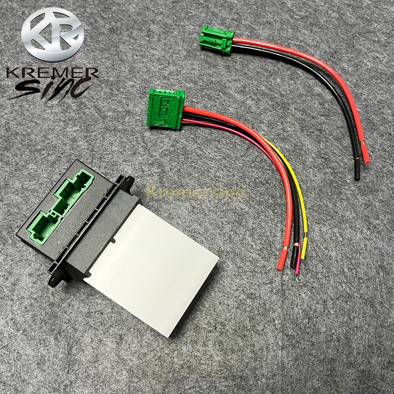 Heater Blower Resistor For Citroen C2 C3 C5 Peugeot 406 107 207 607 With Plug 6441.L2 7701207718