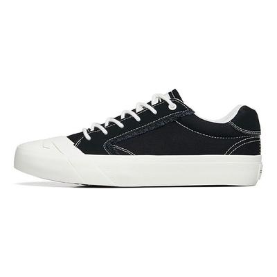 Bequeme Rutschfeste Langlebige Low-Top Canvas Schuhe Damen Sneaker Schwarz Weiß 122228077S-2