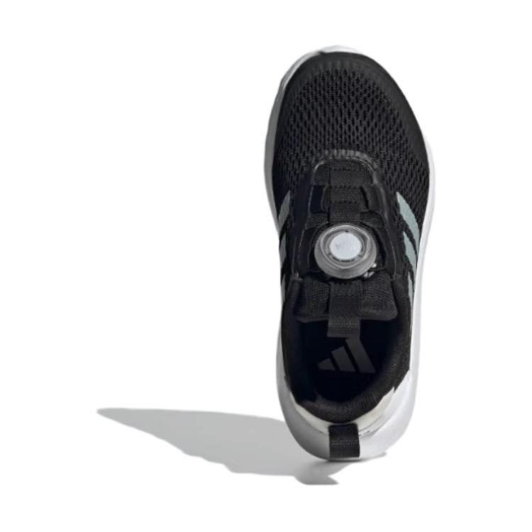 Adidas Activeflex Boa 3.0 Comfortable Casual Low-Top Kids Running Shoes Kids Running Shoes Black Green IE3957