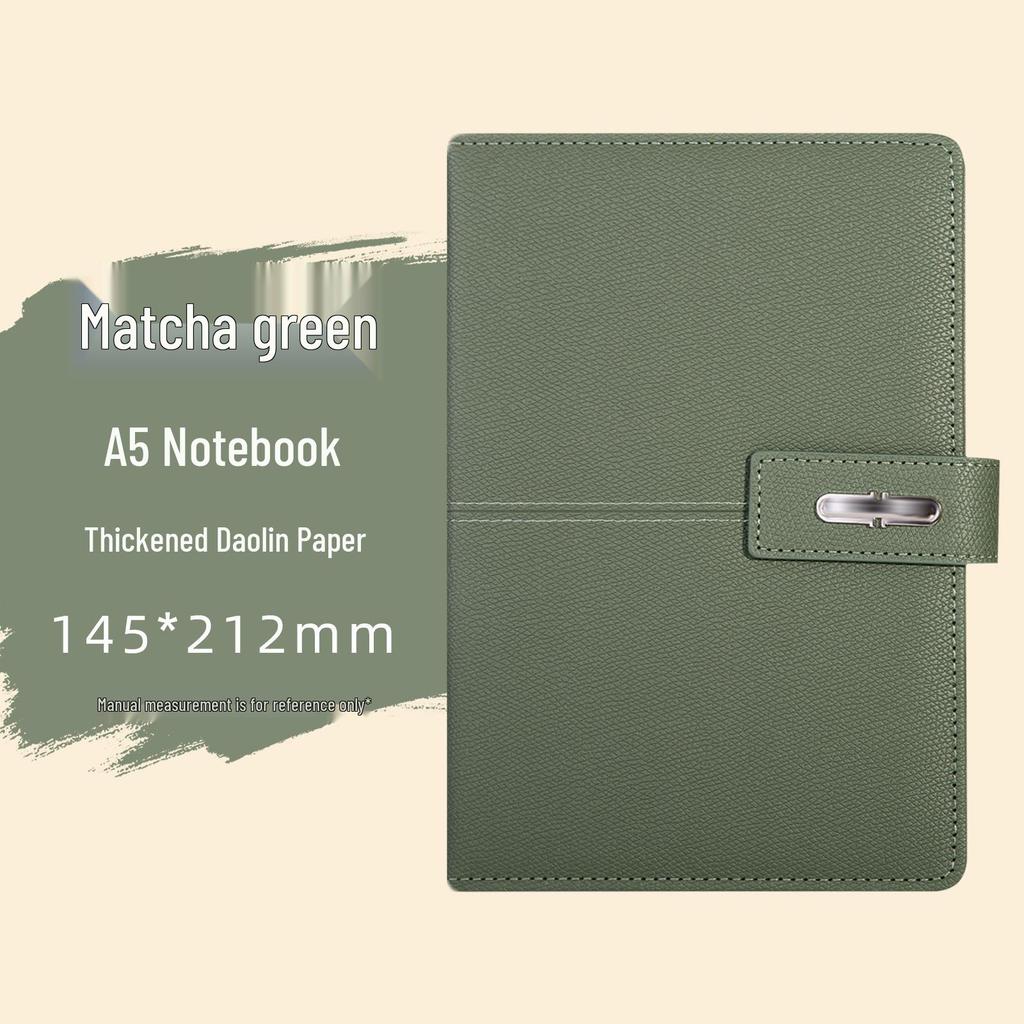 Buckle Business A5 PU Leather Notebook Gift Set with Customizable Logo
