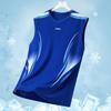 Men's Gradient Vest Lightweight Sleeveless Round Neck T-shirt for Summer Running, Fashionable and Loose