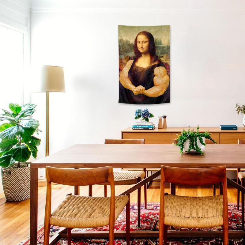 

1pc Funny Bodybuilding Tapestry Indoor Outdoor Wall Art Tapestry for Bedroom Teen Room Living Room Decor 74x94cm(29x37in)