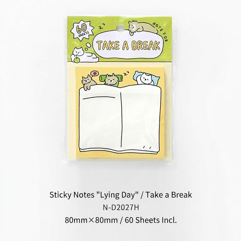 Reusable Square Notepad Cute Daily Use Memo Pad Cute Animal Sticky Notes Reusable Self-Adhesive Memo Pad For Bag Fridge Desk