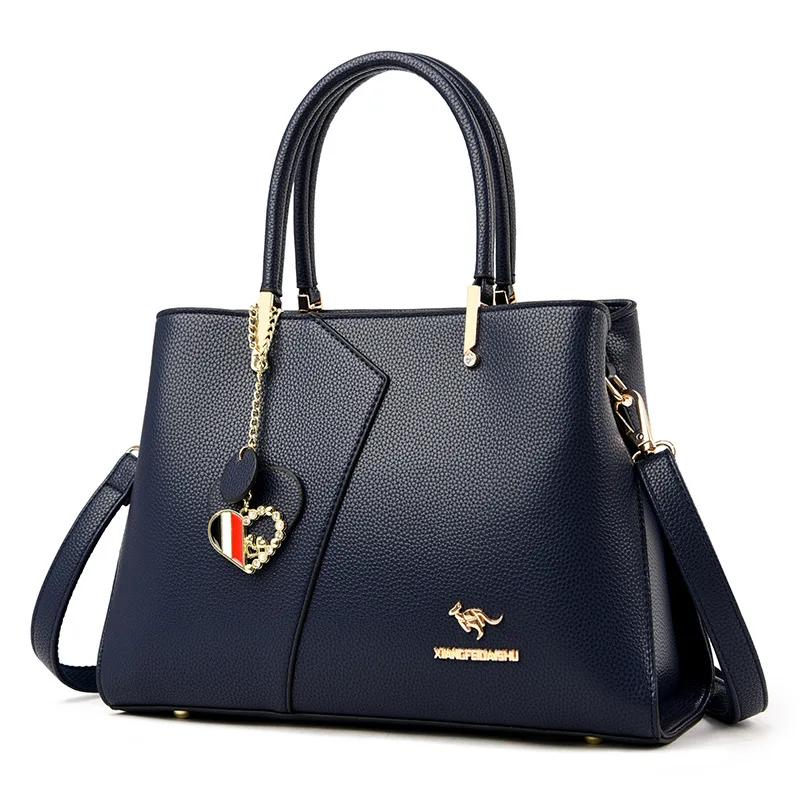 Square Shoulder Bag for Women In PU Leather  Large Bags  Women's Crossbody Bags  Fashion  New