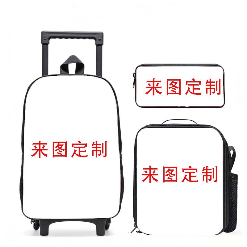 Kpop Witch Hunter Girl Group Schoolbag High Definition Printing Casual Crossing Border Lightweight Tie Rod Backpack One Piece Hair