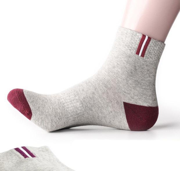 5 Paar Herren Knöchelsocken Netz atmungsaktiv Baumwolle Sportsocken Freizeit Dünn geschnitten Kurze Socke Fuß 23-29cm