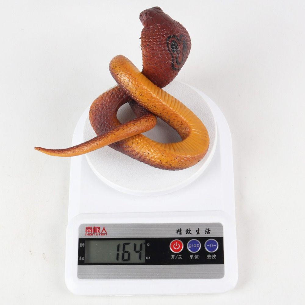Reptile Animal Snake Action Figures Python Cobra Simulation Snake Rattlesnake Model  Prank Toy