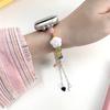 Cute Women Strap for Apple Watch Band 46mm 40mm 41mm 44 45mm 42mm 49mm Resin Bracelet for Iwatch 10 9 8 7 6 5 4 Se Ultra Correa
