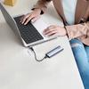Mcdodo Adapter Przejściówka Usb-A 3.0 Do Usb-C Na Usb Typ C 3A 5Gb Otg Led