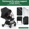 Universal Full-Cover Baby Stroller Mosquito Net with UV Protection