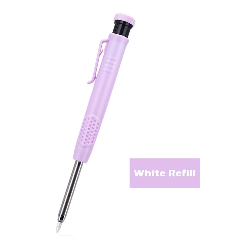2.8mm Solid Carpenter Pencil Built-in Sharpener Mechanical Pencil  Woodworking Construction