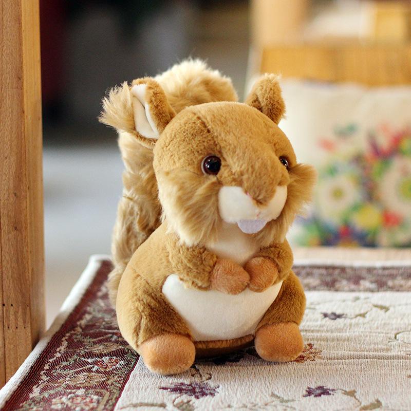 Squirrel Animal Plush Toy Doll Toys Home Decoration Doll Cute Pillow Cute Hamster
