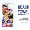 Dragon-Ball Anime Print Beach Towel, Large Soft Quick Dry Towel for Beach Camping Swimming