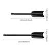 Black Drill Mixer Attachment ABS Mixing Paint Stirrer Attachment Epoxy Resin Mixing Paddle  Worker