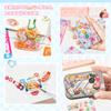 Cute Set of 3D Perfect for Cell Phone Smartphone Kids DIY Birthday Large Capacity 2-Piece Stickers, Treats, Decorations, Planners, Crafts, Cases,