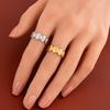 Scallop Ocean Series Stainless Steel Women's Ring – Titanium Colorfast Vacuum Electroplating