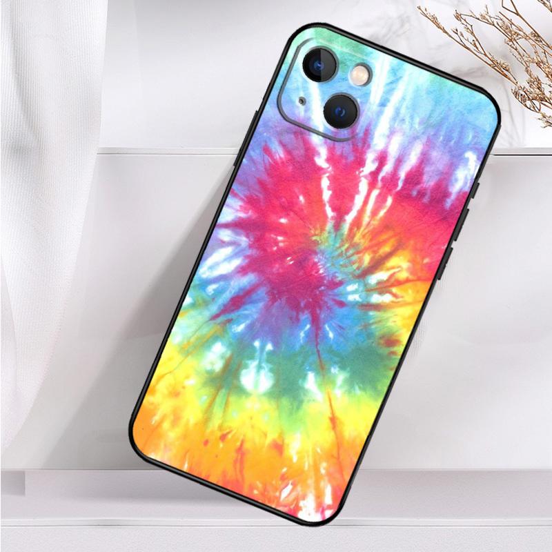 Trippy Batik Hippie Kunst Stoßfeste Hülle Für iPhone 17 16 Pro Max 11 14 15 Plus 12 13 Mini 16e 17 Air Handyhülle