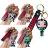 Yp429 Galaxy Guardians Silicone Keychain Movie Souvenir Car Key Chain Bag Pendant Gift