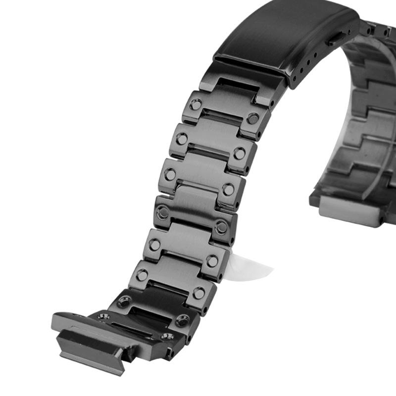 Stainless Steel Replacement Case & Band for Casio G-Shock DW-5600/GW-M5610 Men's Watch