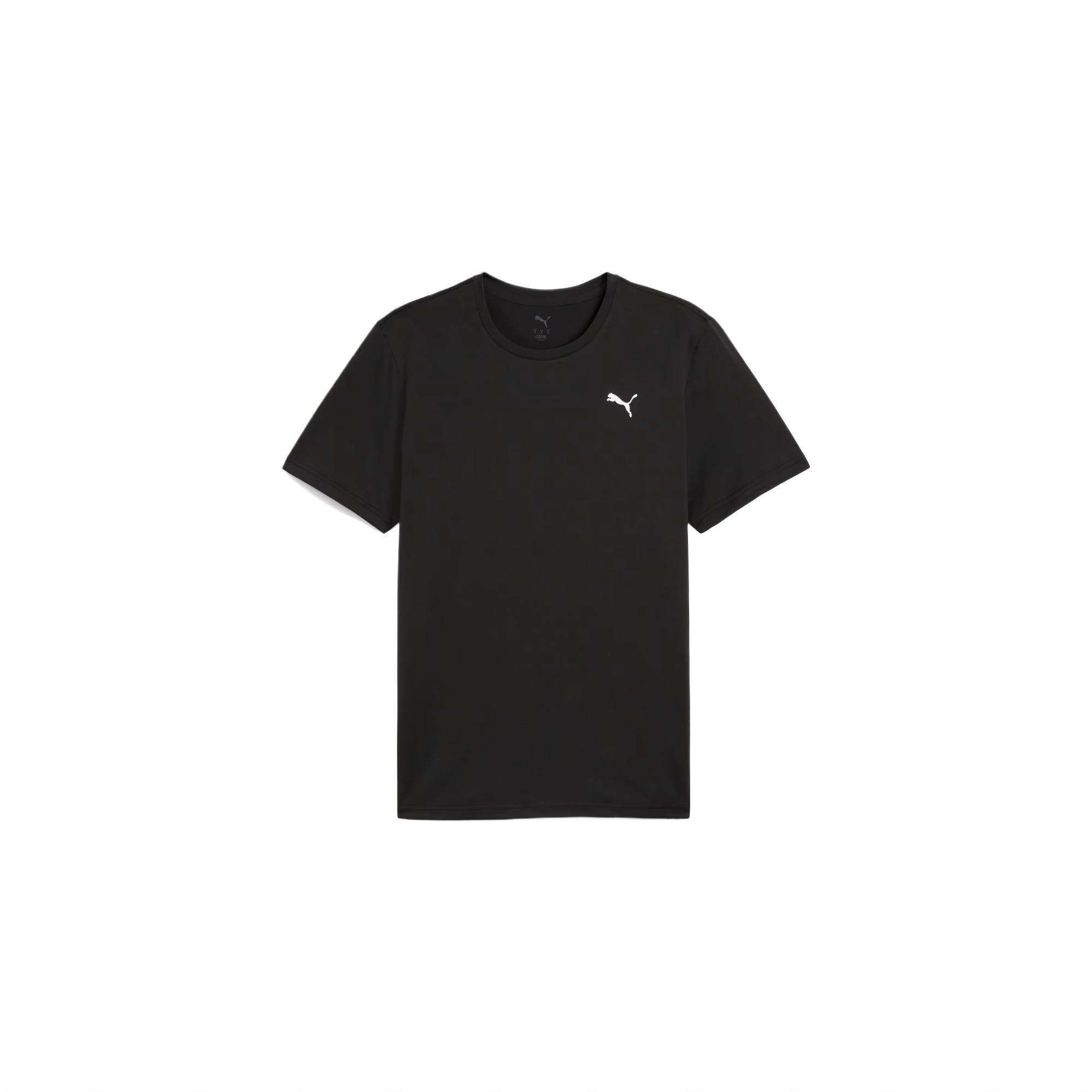 

Puma Tad Essentials Round Neck Casual Comfortable Short Sleeve T-Shirt Men tops Black 525908-01 S