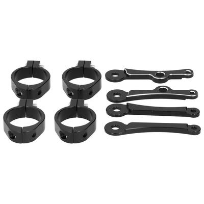 Xuuyuu High Quality Motorcycle Headlight Bracket CNC Aluminum Front Lamp Mount Clamp Fork Tube for Easy Installation for Bike Accessories