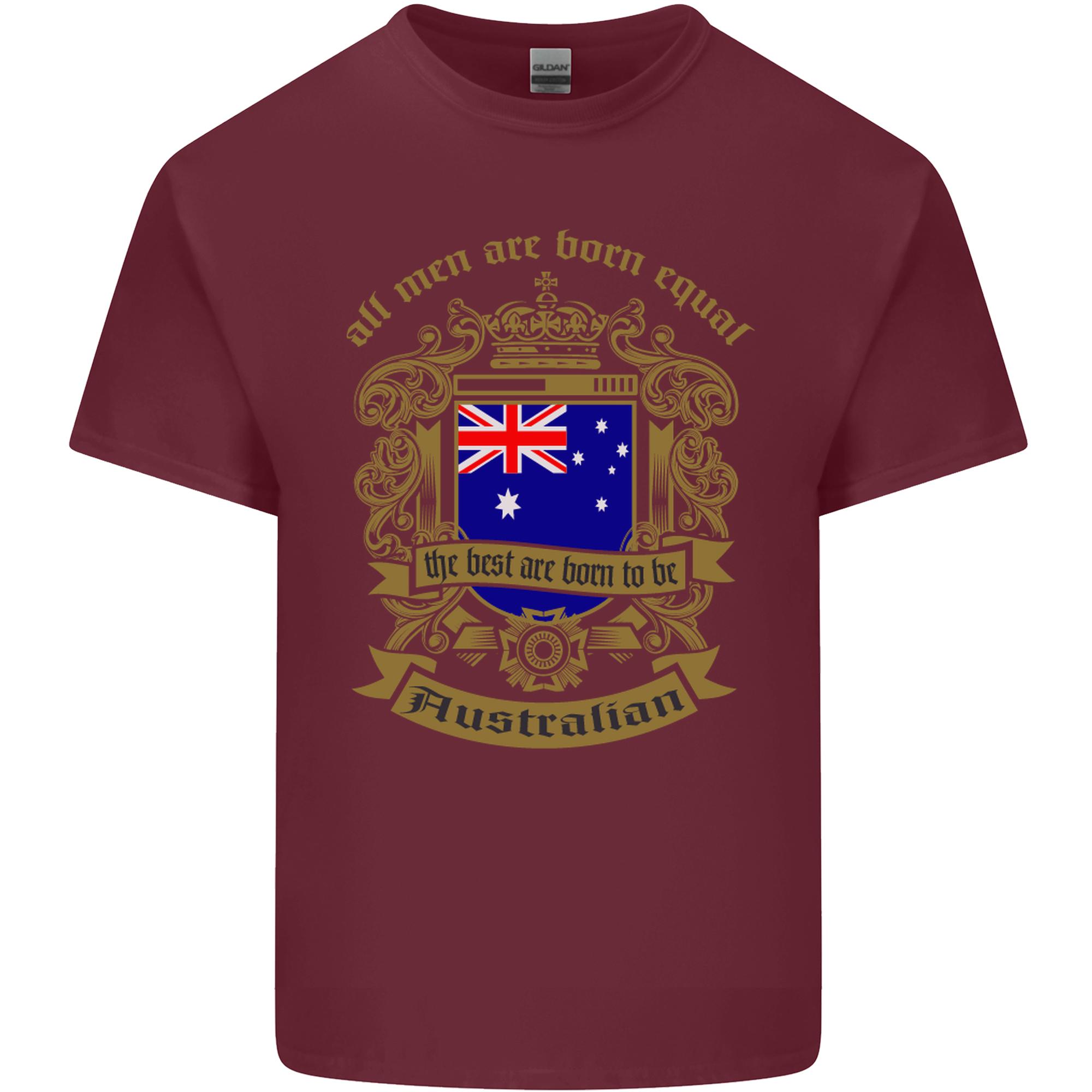 All Unisex Are Born Equal Australian Australia Unisexs Light Cotton TShirt S