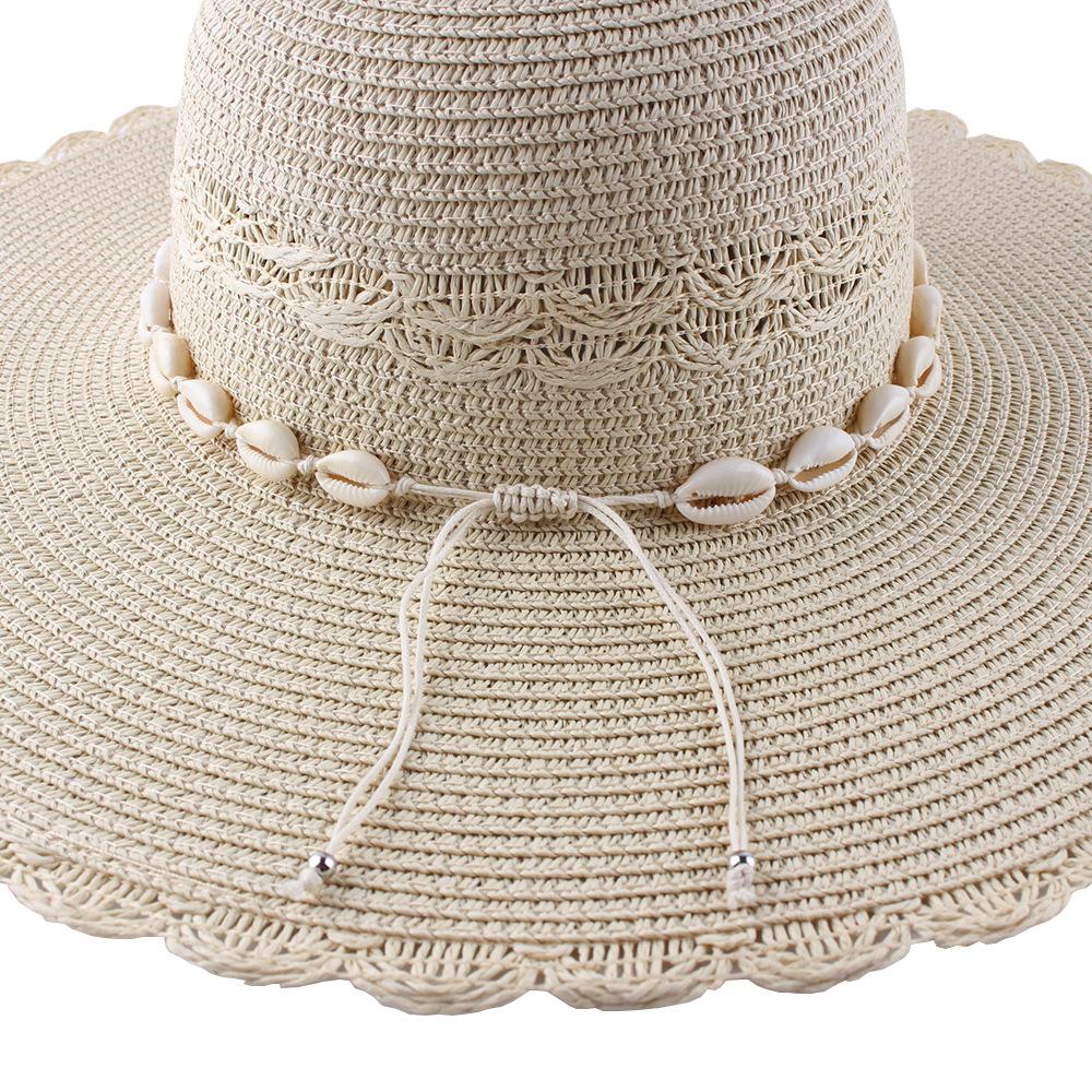 Summer Versatile Breathable Dome Hat with Big Edge for Women's Outdoor Beach, Sun Protection and Sunshade Grass Hat