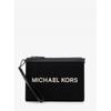 Michael Kors Cooper Denim 3 In 1 Crossbody Pouch 37s6lcom2c3354 Black Wash