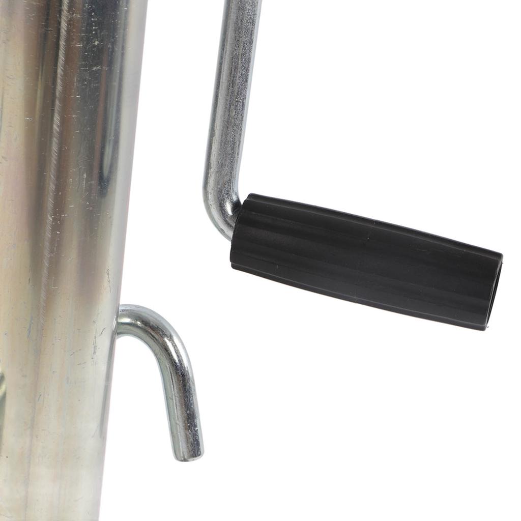 Dual Wheel Trailer Jack 1500lb Boat RV Strengthened Lift Adjustment Double Wheel Caster Jack
