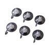 Multifunctional Heavy-Duty Suction Cup Hook Transparent and Reusable Bathroom Towel Rack Clothes Hanger Hook for Glass Kitchen