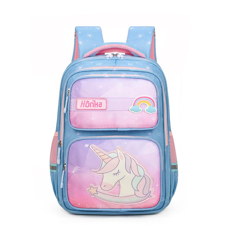 

Детский школьный рюкзак для мальчиков для мальчиков Ученики начальной школы Новый рюкзак с рельефной спинкой, снижающий нагрузку