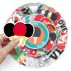 50PCS Table Tennis Cartoon Stickers Sports Series for Journals, Phone Cases, Suitcases, Waterproof Decor