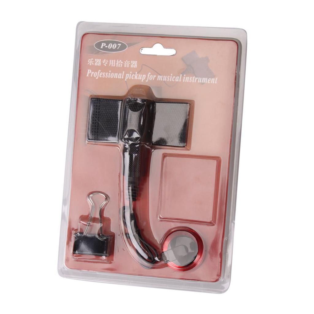 Electric Acoustic Guitar Pickup Acoustic Guitar Piezo Pickup Universal Piezo Contact Tranucer Microphone Pickup