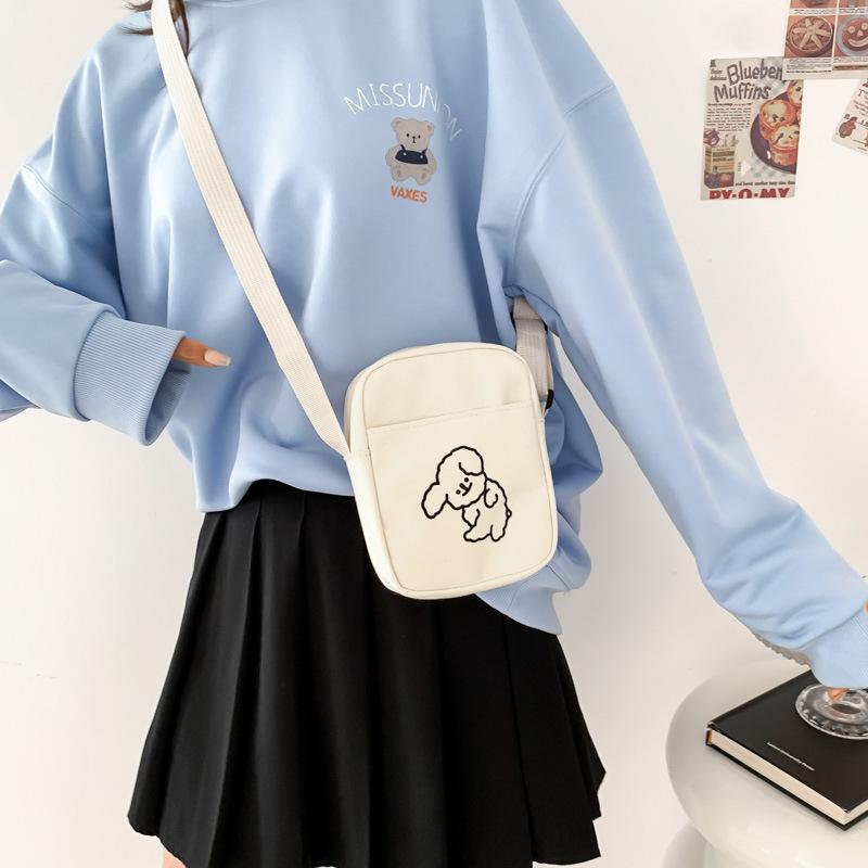 Cute Cartoon Bag Vintage Style Crossbody Bag Women Small Bag