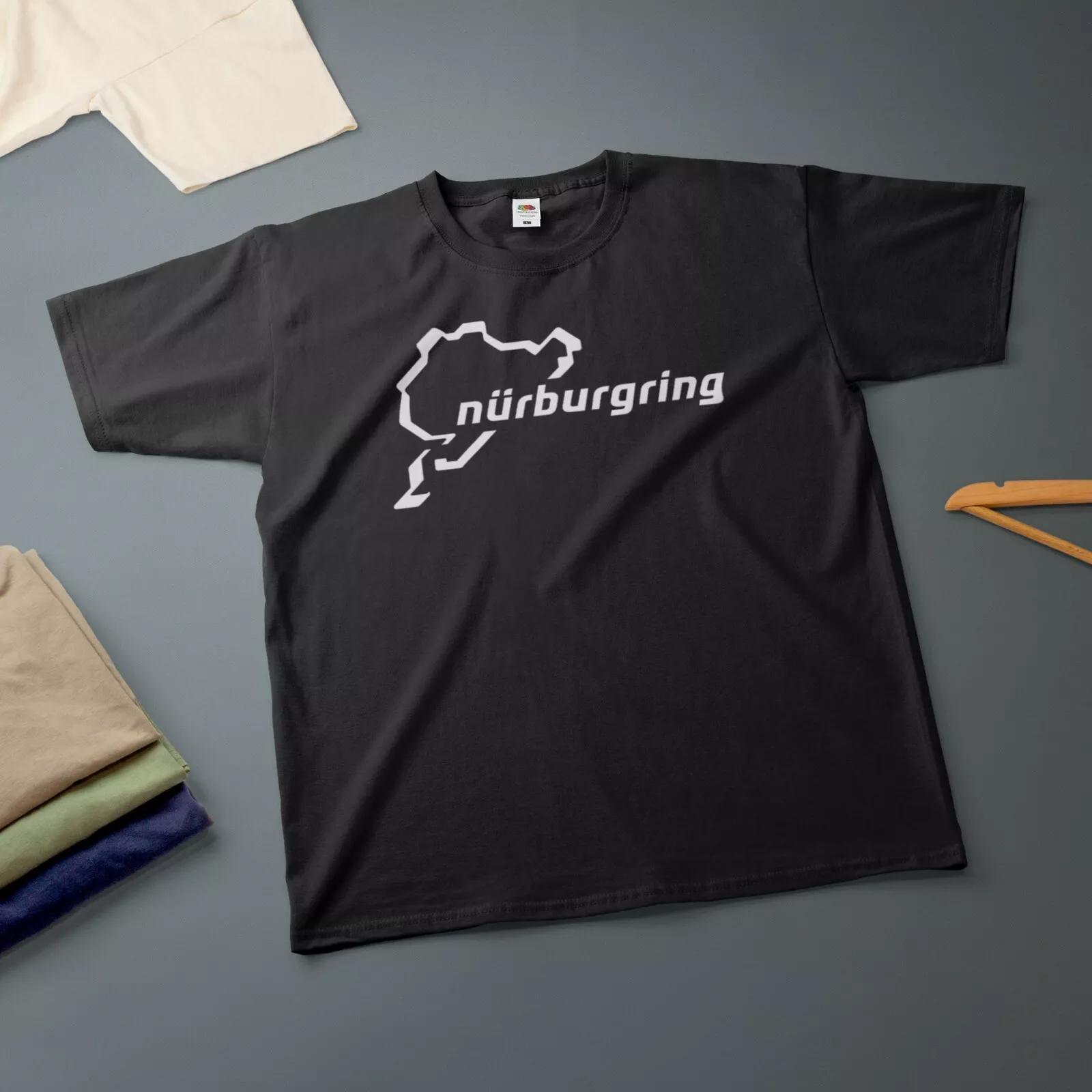 

Nurburgring T-Shirt Biker Motorcycle Car Enthusiast VARIOUS SIZES & COLOURS Graphic Short Sleeve Shirt Men Women Summer S