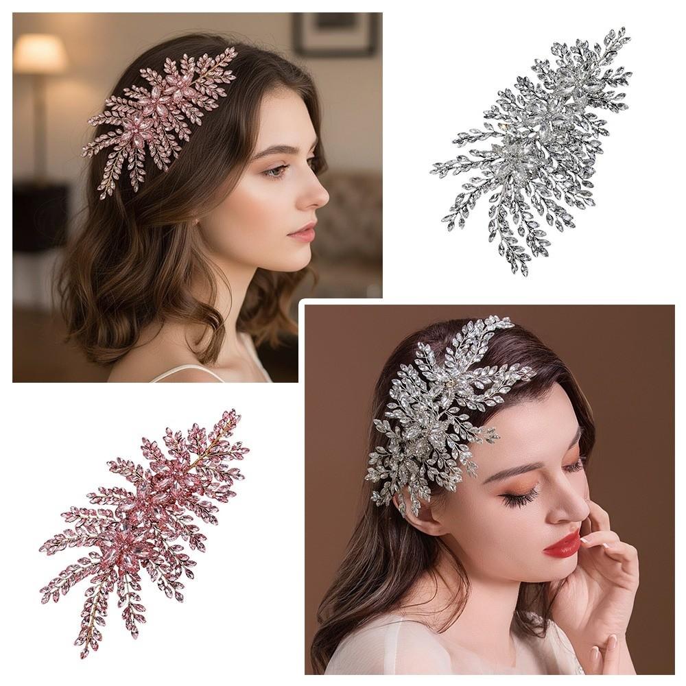 Sparkling Bride Crown Tiaras Elegant Crystal Tiaras Wedding Party Hair Accessories