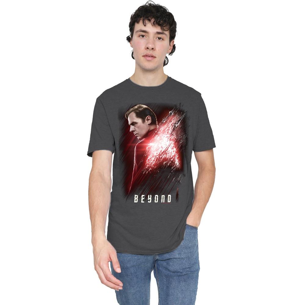 Star Trek Beyond Scotty Poster T-Shirt S-3XL Charcoal XXXL
