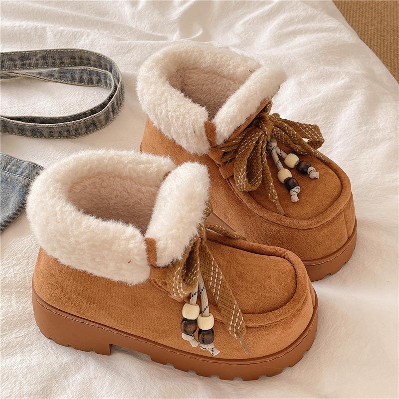 

Women s thick-soled winter lightweight warm cold padded snow boots non-slip wear-resistant casual sneakers mid-calf cotton boots 40/41 малиновий