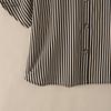 ZANZEA Women Casual Round Neck Stripe Print Loose Half Sleeve Blouse