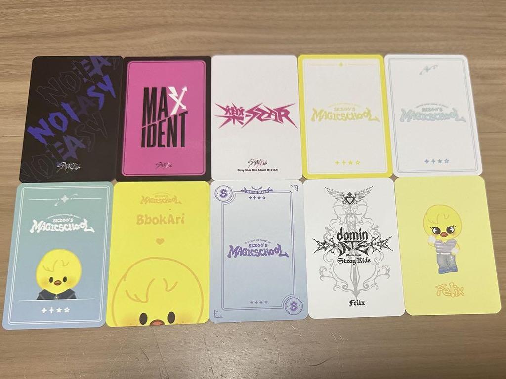 [USED] Stray Kids Felix Piri Trading Card Bonus Included