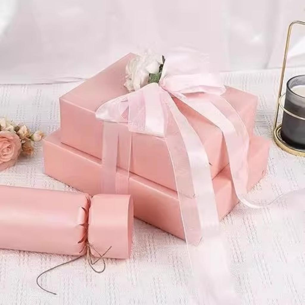 43x300cm Pearl Solid Color Gift Packaging Paper Large High Grade Friendly Paper Packaging Materials Bouquet Gift Box Craft Paper