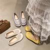 Fashion Women's Round Toe Flat Shoes Slip On Casual Shoes Non-slip Loafers New Mesh Plus Size Flats Women Summer Breathable Shoes Women